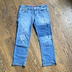 UNIONBAY Straight Leg Cropped Jeans